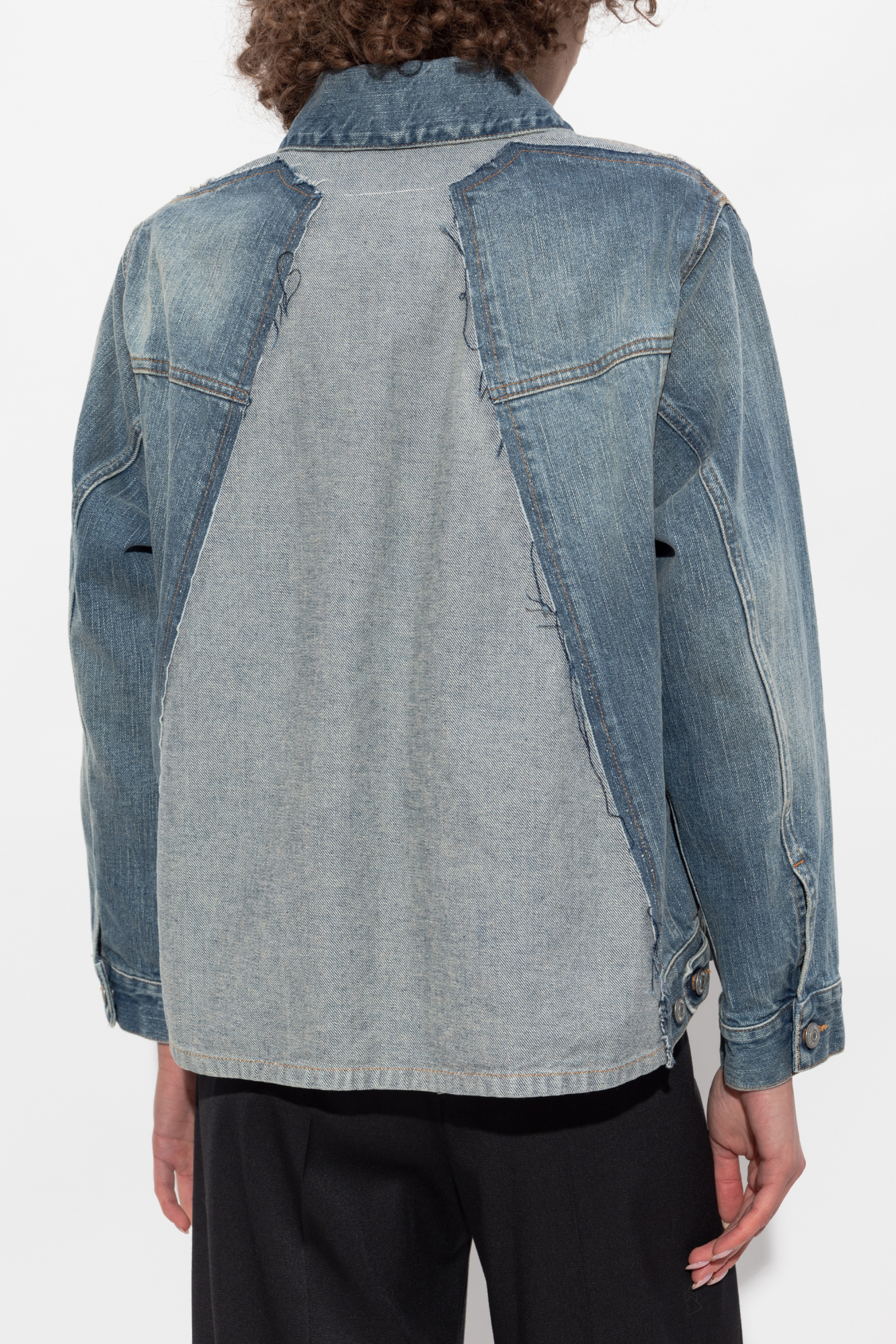 Blue Denim jacket MM6 Maison Margiela - Vitkac Italy